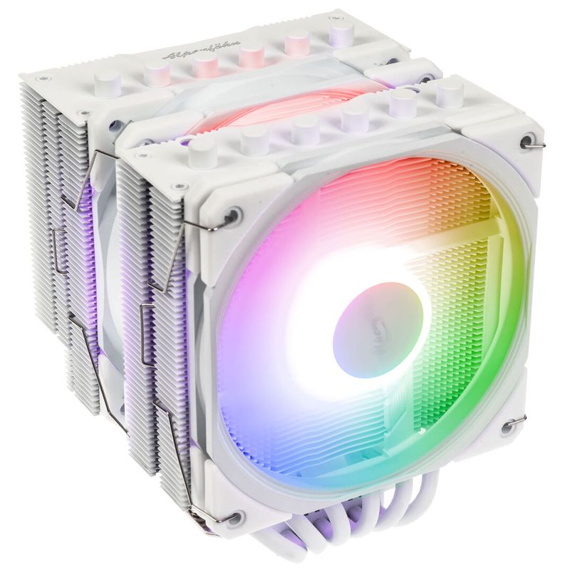 Alpenföhn Brocken 4 Max ARGB CPU-cooler - 2x 120mm white