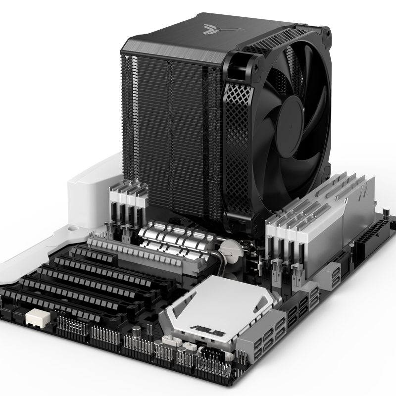 Jonsbo HX-6250 CPU cooler - 140mm, black