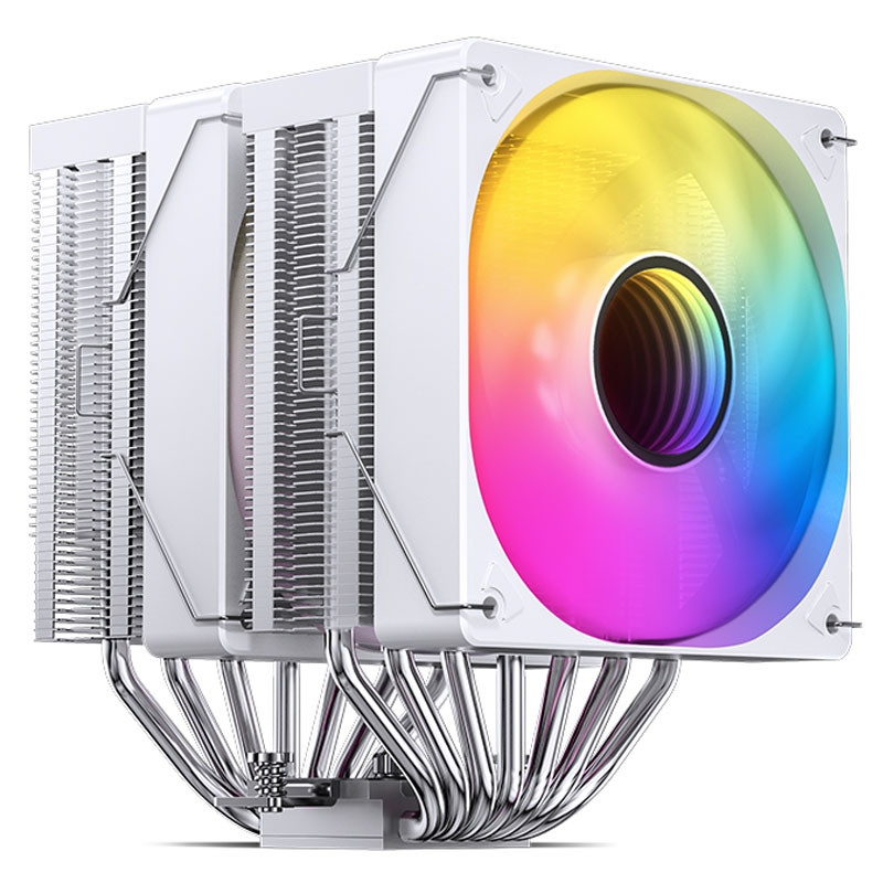Jonsbo CR-3000 CPU-cooler, ARGB - white