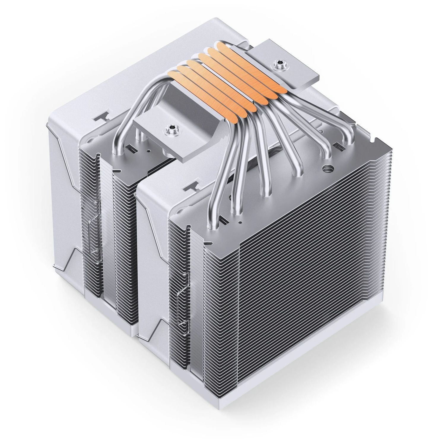 Processzor hűtő Jonsbo CR-3000E ARGB Dual torony, 2x120mm venti, Fehér