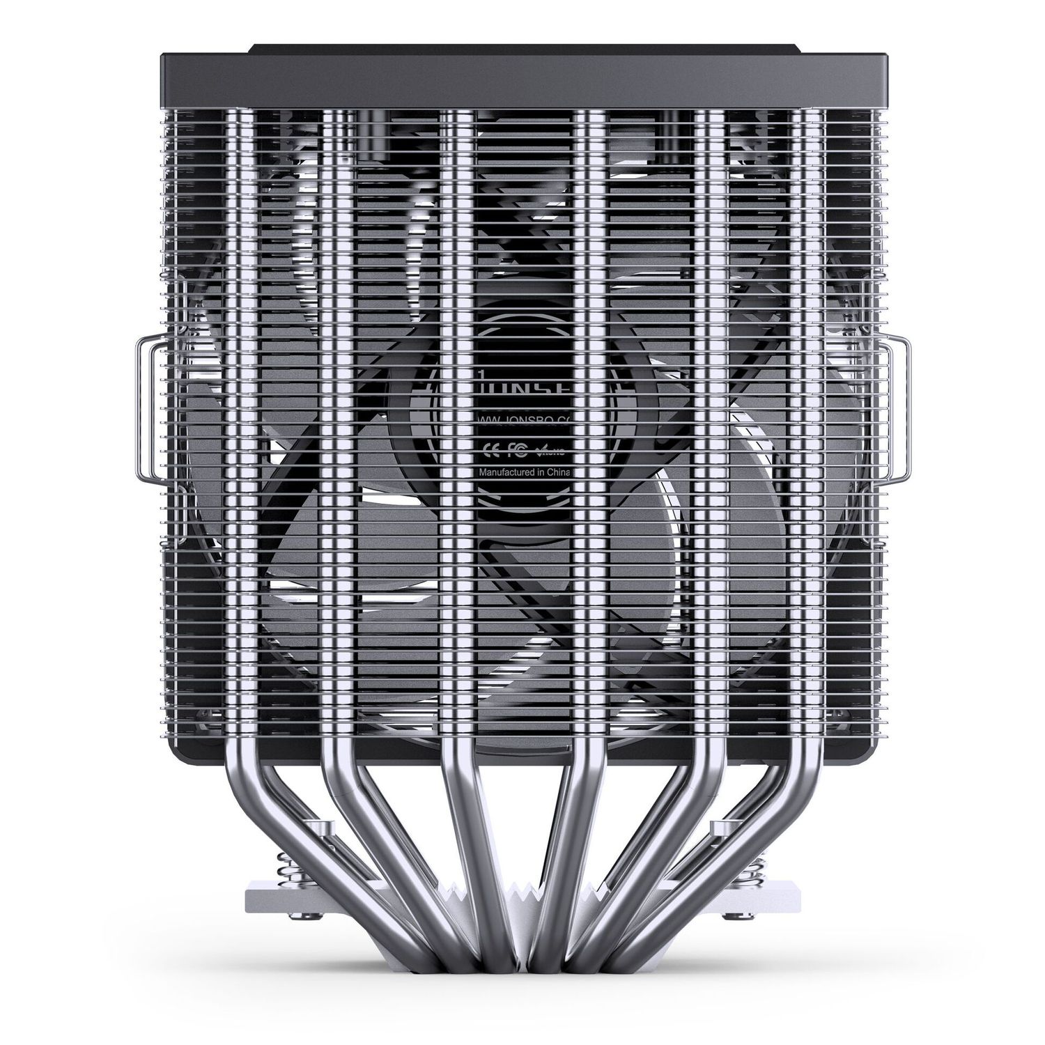 Processzor hűtő Jonsbo CR-3000E ARGB Dual torony, 2x120mm venti, Fekete