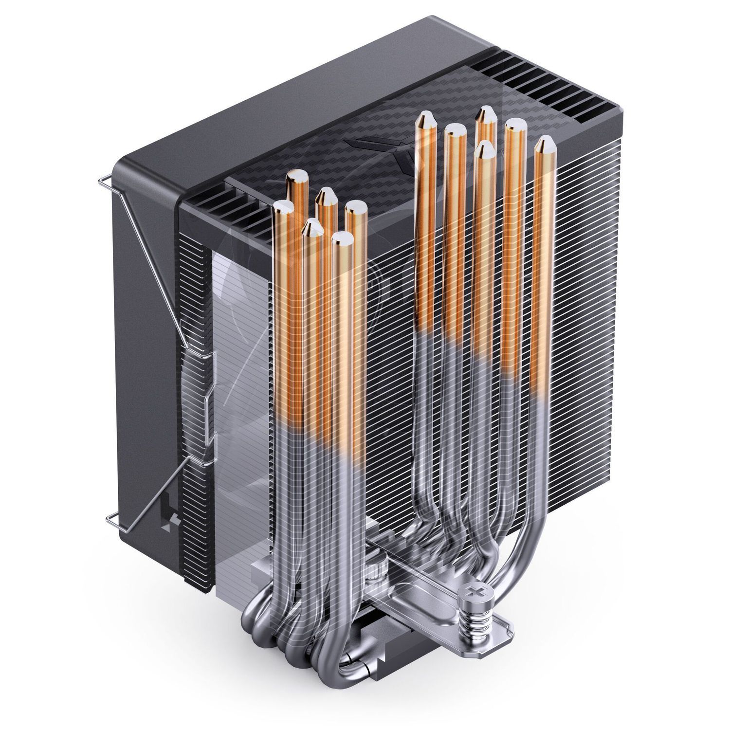 Jonsbo CR-1000MAX CPU cooler, 120mm - black
