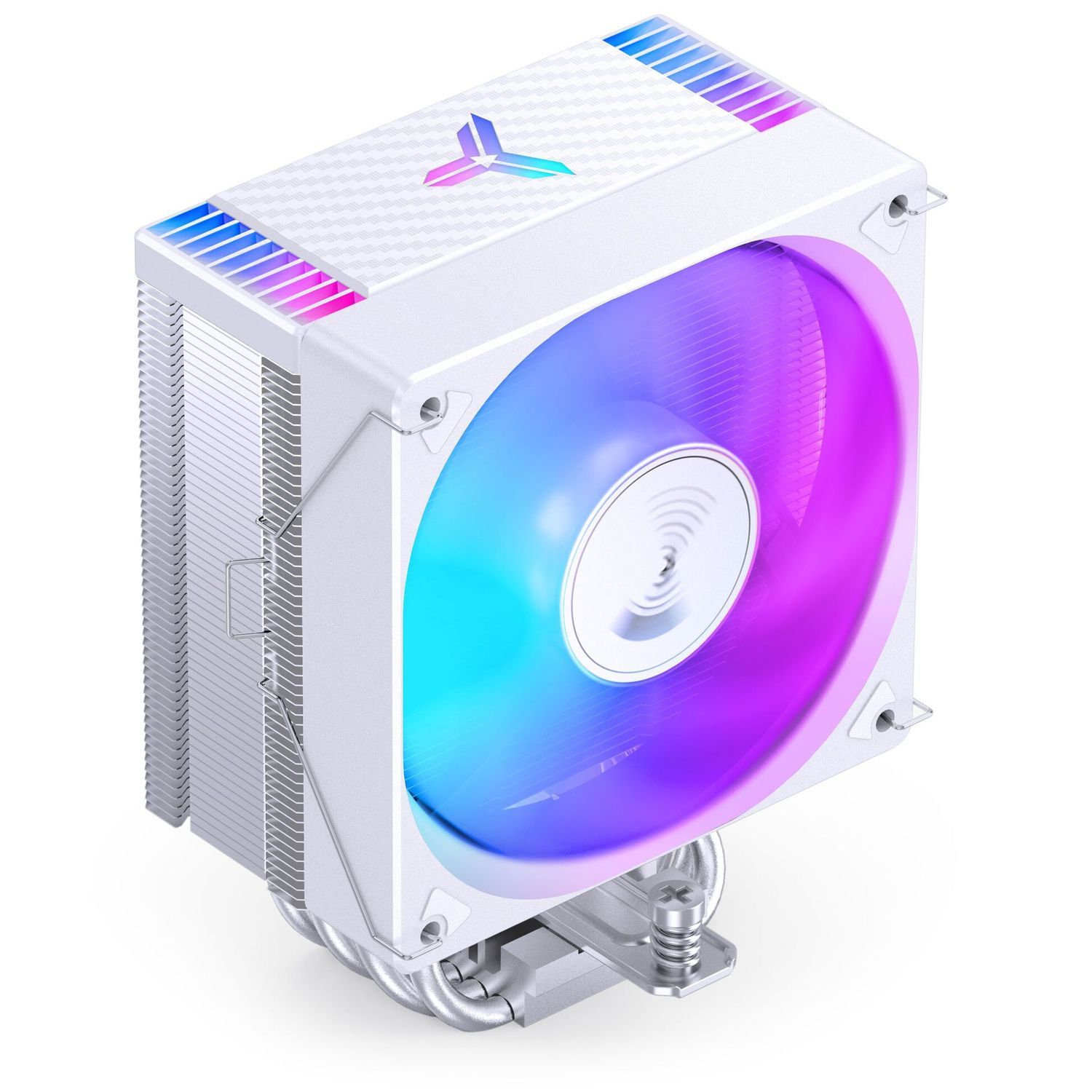 Processzor hűtő Jonsbo CR-1000MAX CPU hűtő, 120 mm, RGB - Fehér