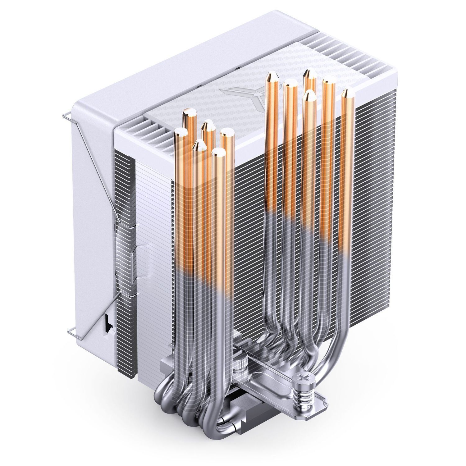 Processzor hűtő Jonsbo CR-1000MAX CPU hűtő, 120 mm, ARGB - Fehér