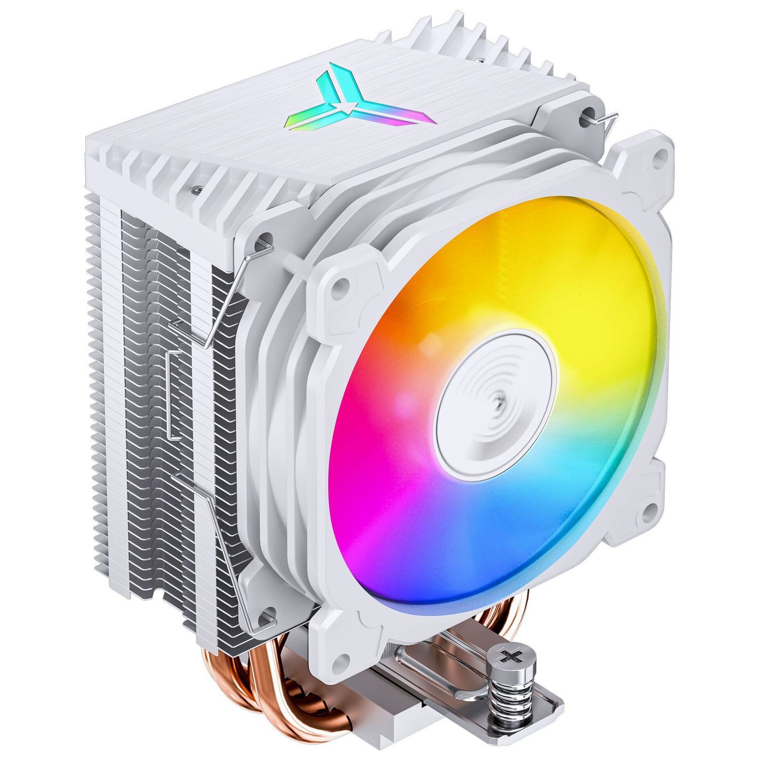 Processzor hűtő Jonsbo CR-1400E CPU hűtő, 92 mm, ARGB - Fehér