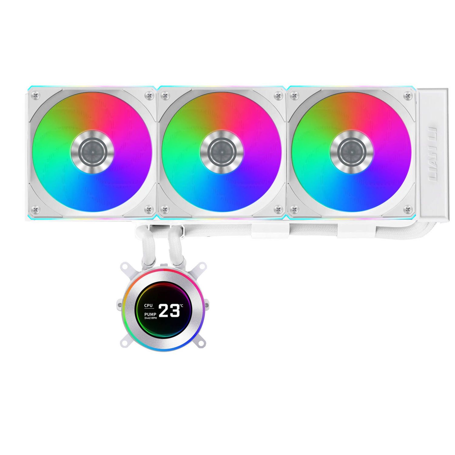 Lian Li HYDROSHIFT II LCD-C 360CL ARGB AiO CPU Cooler - White