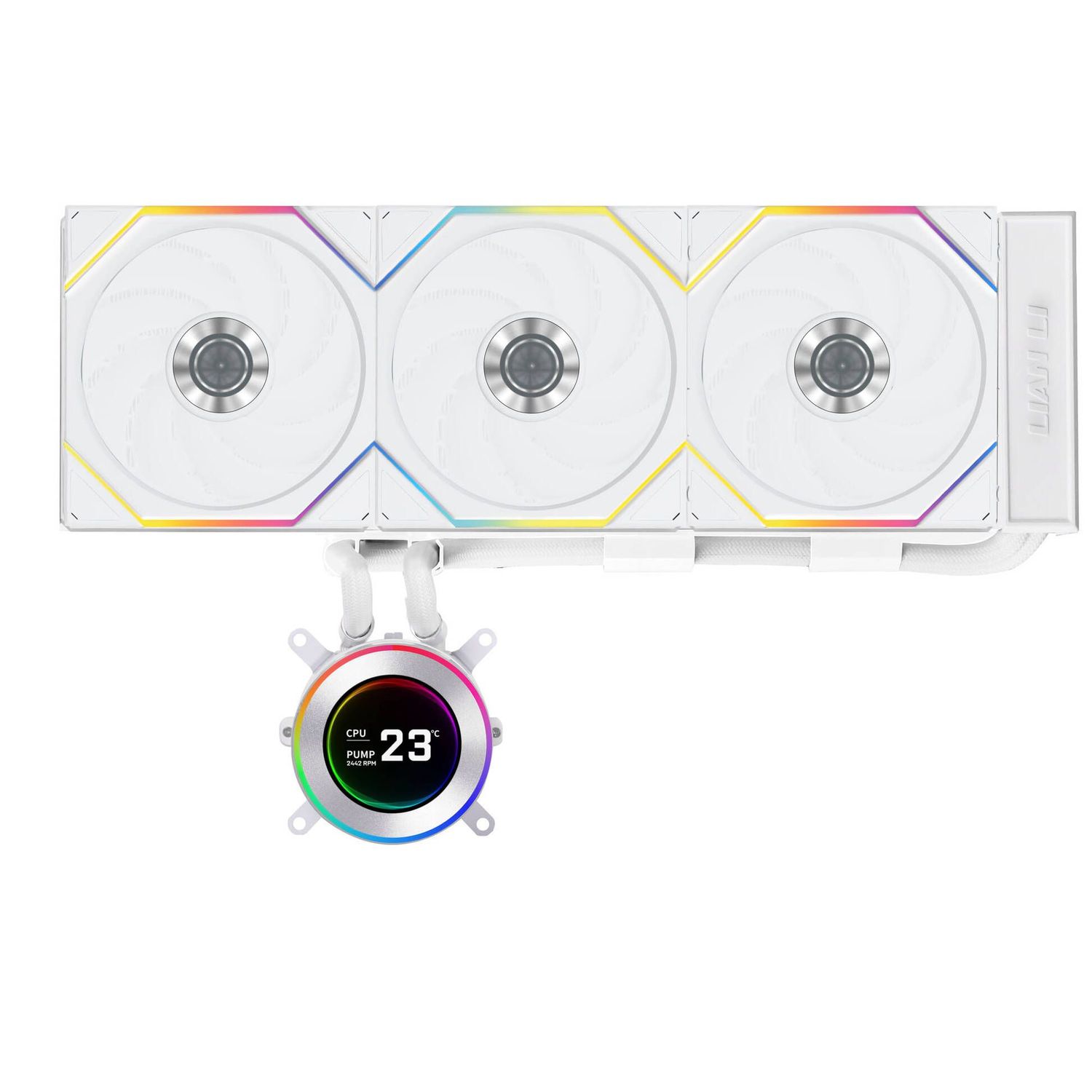 Lian Li HYDROSHIFT II LCD-C 360TL ARGB AiO CPU Cooler - White