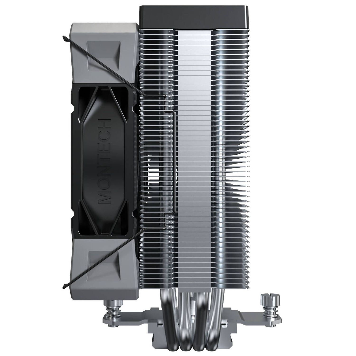 Montech NX400 Black CPU Cooler - 120mm, black