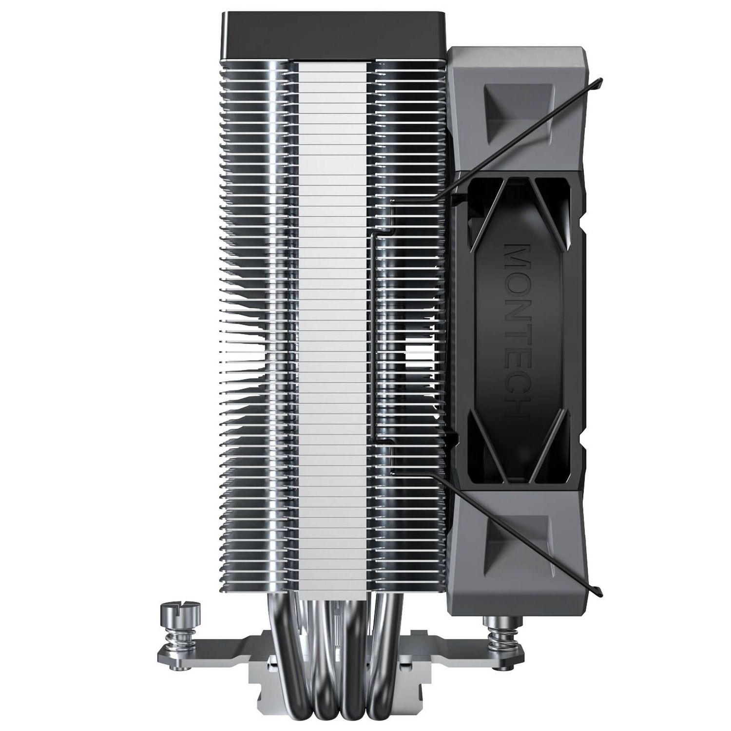 Montech NX400 Black CPU Cooler - 120mm, black