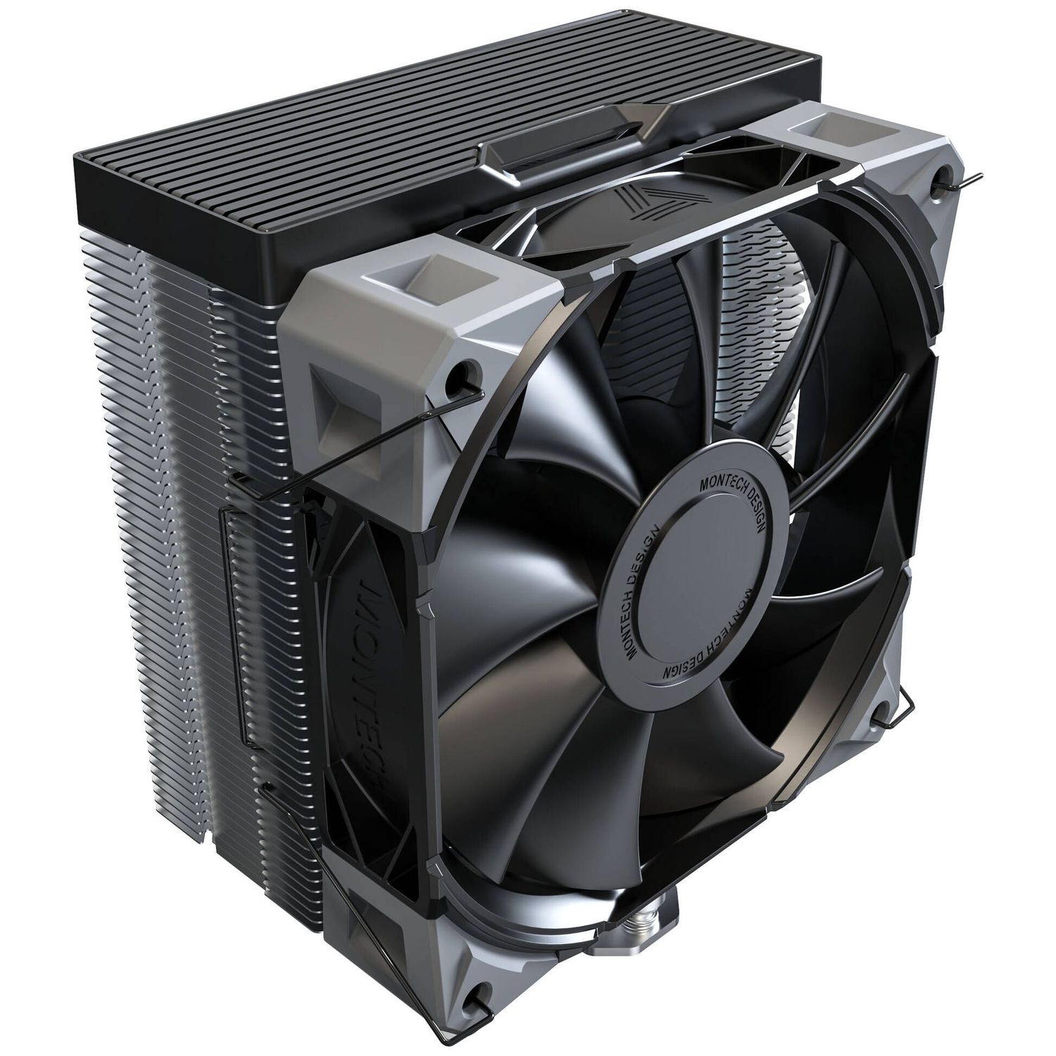 Montech NX400 Black CPU Cooler - 120mm, black