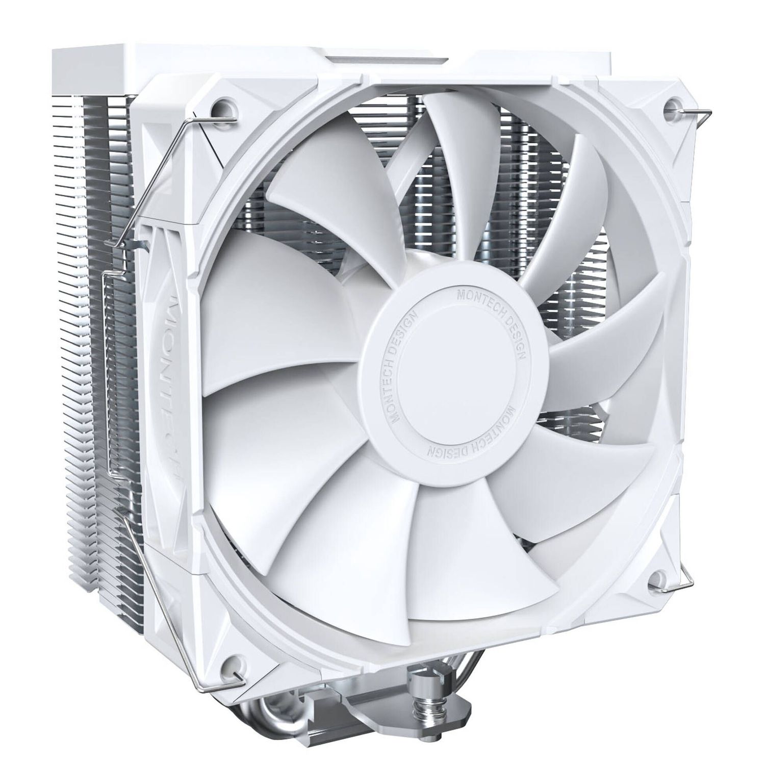 Montech NX400 Black CPU Cooler - 120mm, white