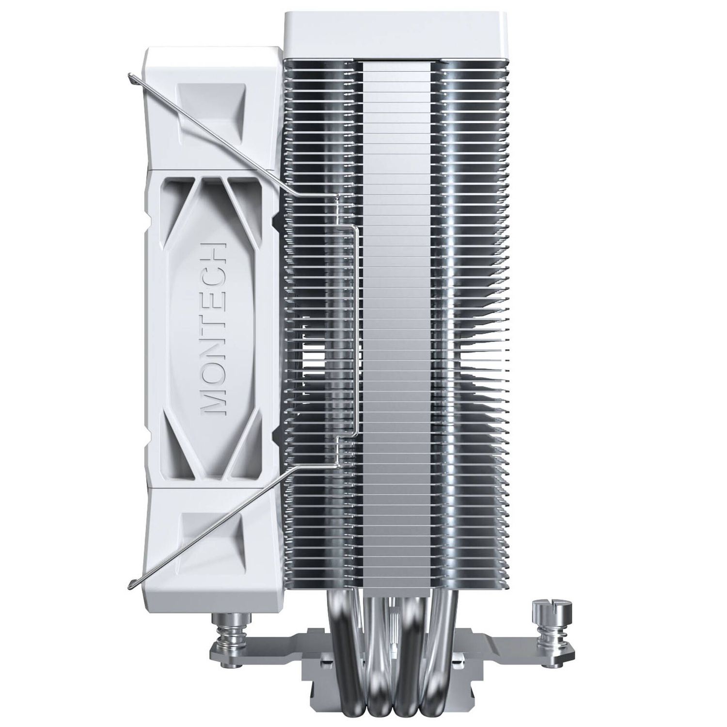 Montech NX400 Black CPU Cooler - 120mm, white