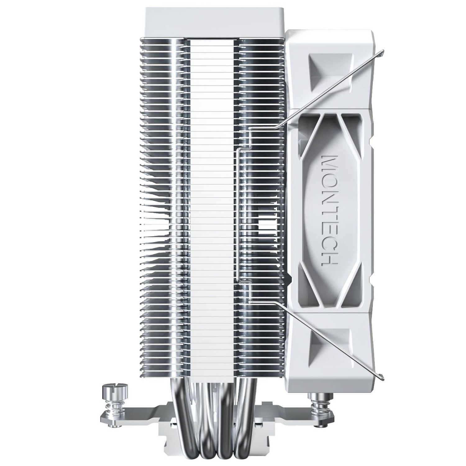 Montech NX400 Black CPU Cooler - 120mm, white