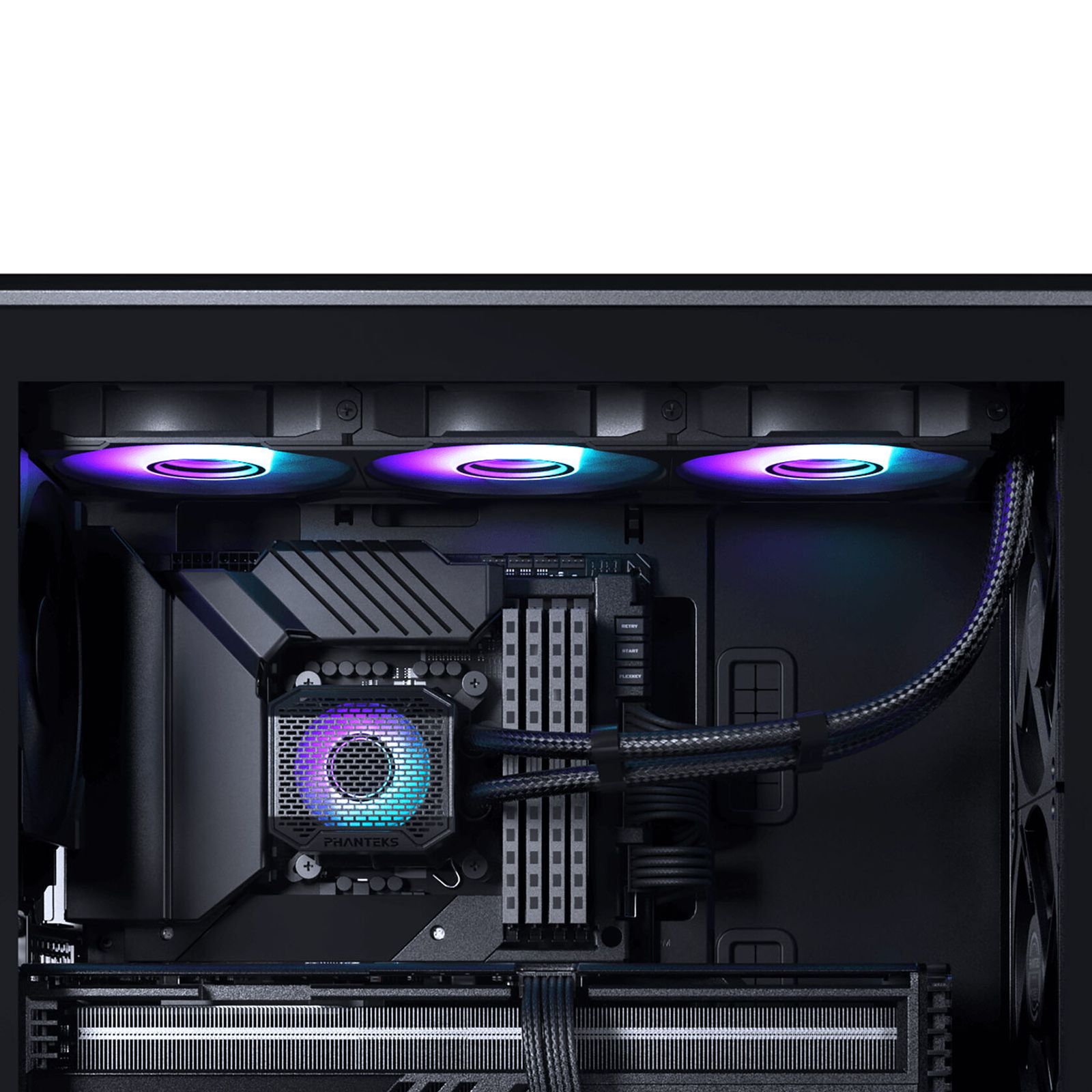 PHANTEKS Glacier One 360M25 Gen2 DRGB AIO Wasserkühlung - black