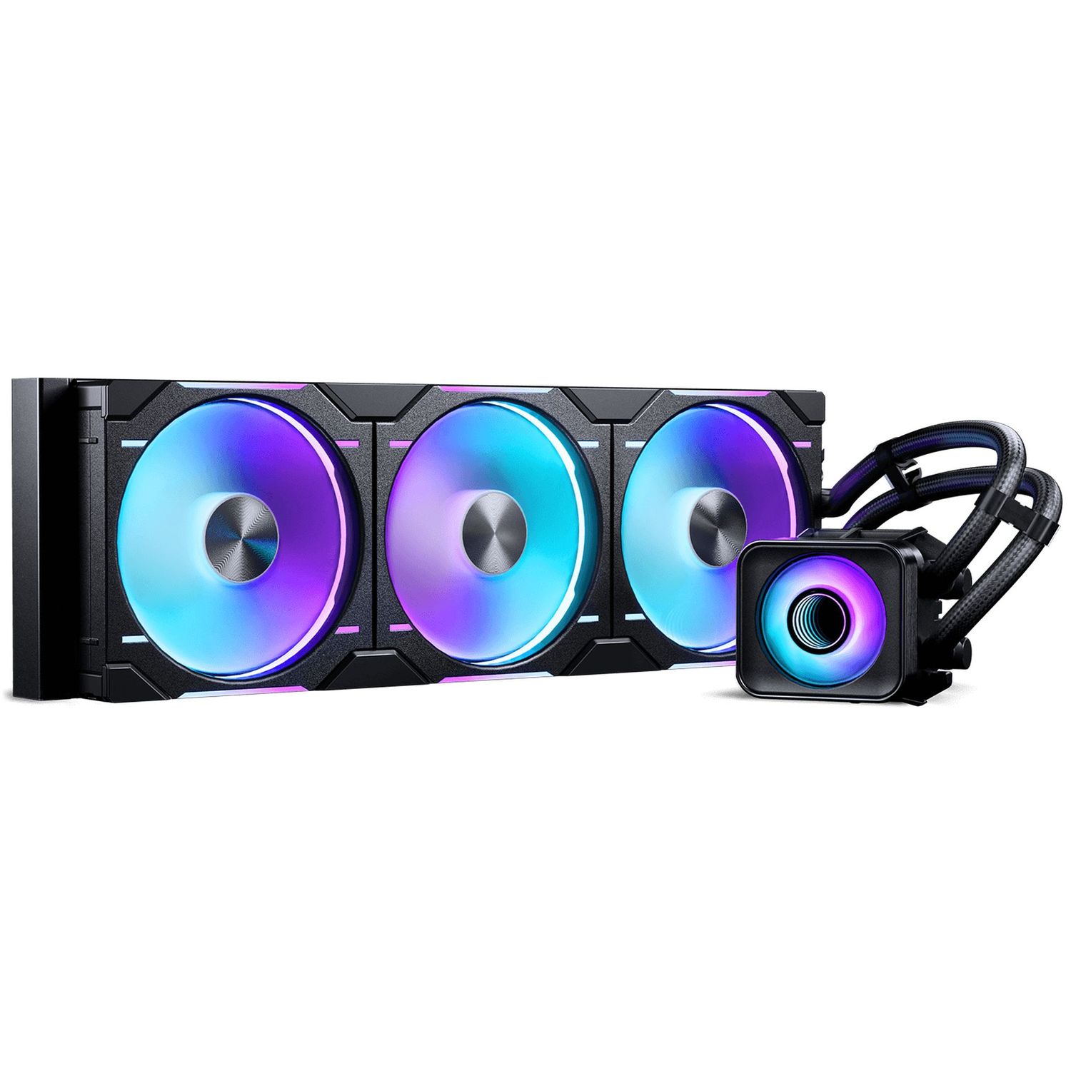 PHANTEKS Glacier One 420D30 X2 DRGB AiO water cooling - 420 mm, black