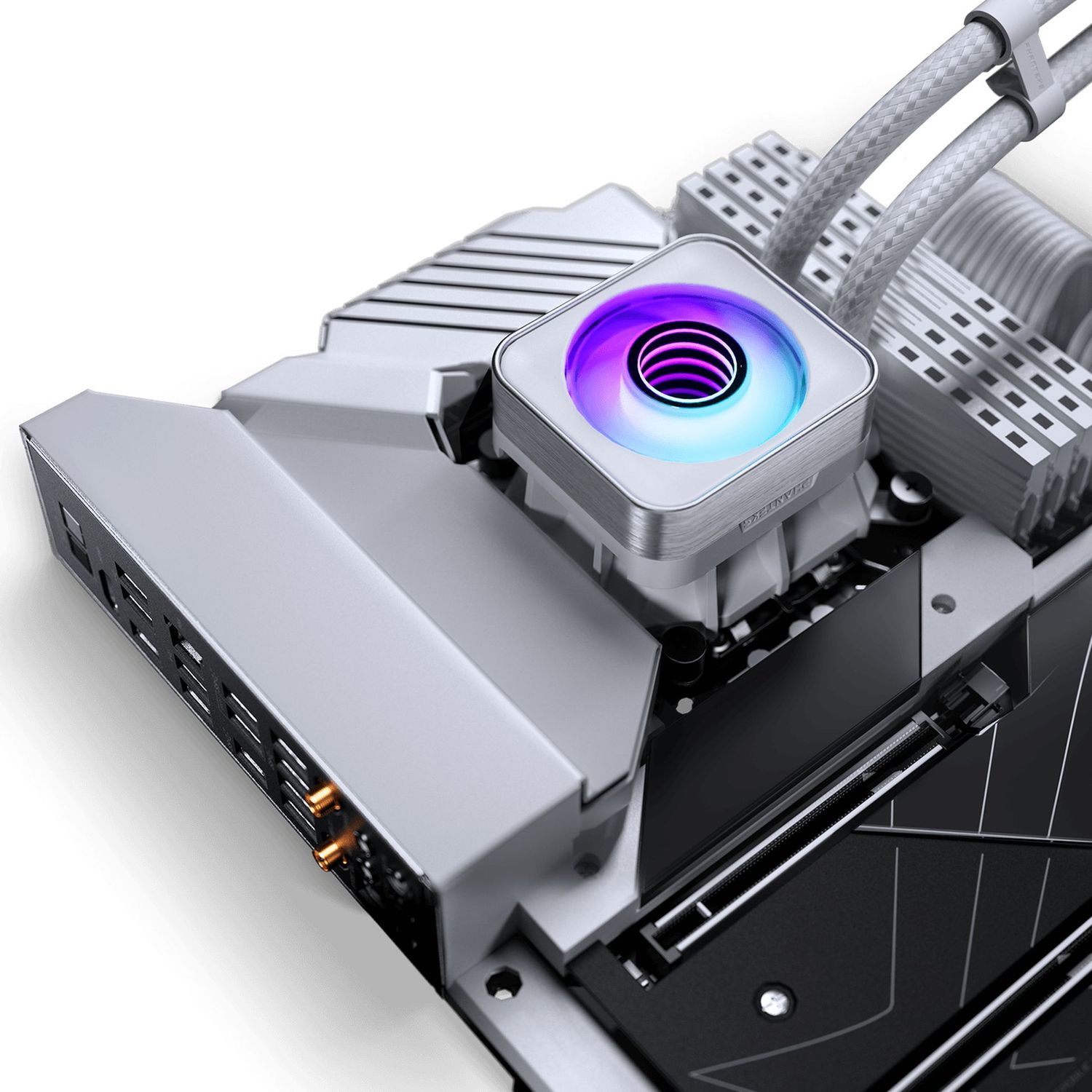 PHANTEKS Glacier One 420D30 X2 DRGB AiO water cooling - 420 mm, white