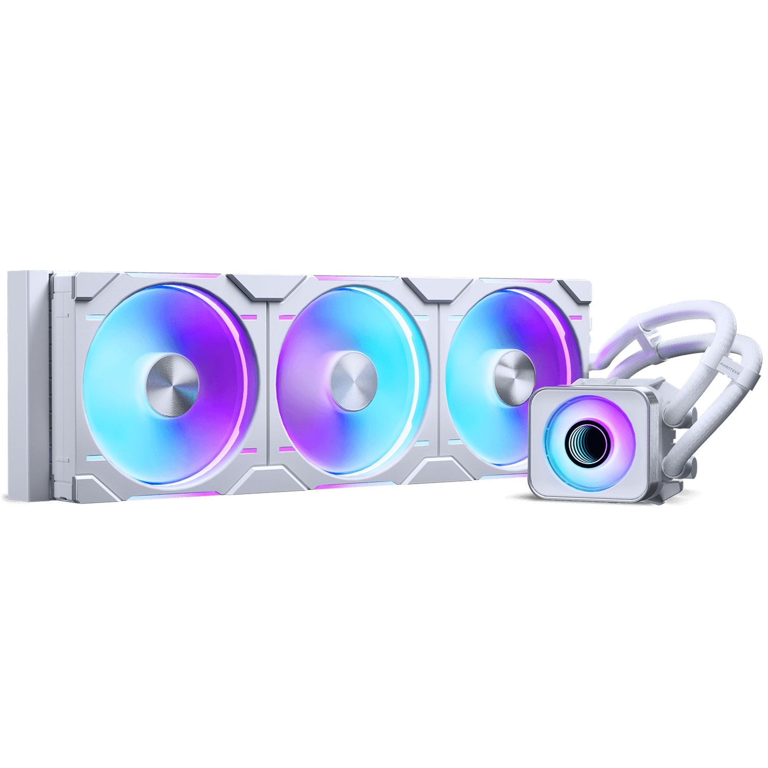 PHANTEKS Glacier One 420D30 X2 DRGB AiO water cooling - 420 mm, white
