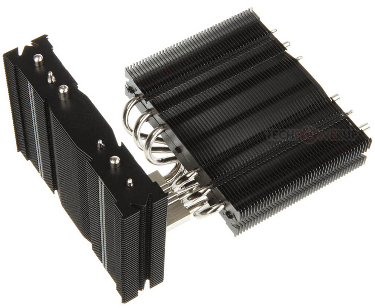Processzor hűtő Prolimatech Genesis Black Dual Saturn Edition 2x12cm ARGB