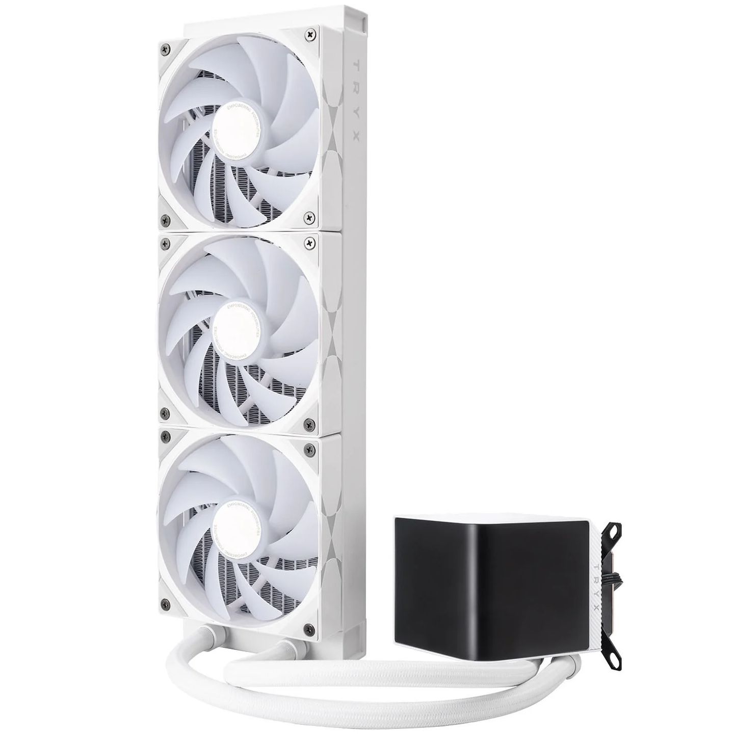 TRYX PANORAMA AIO CPU cooler, ARGB - 360 mm, white