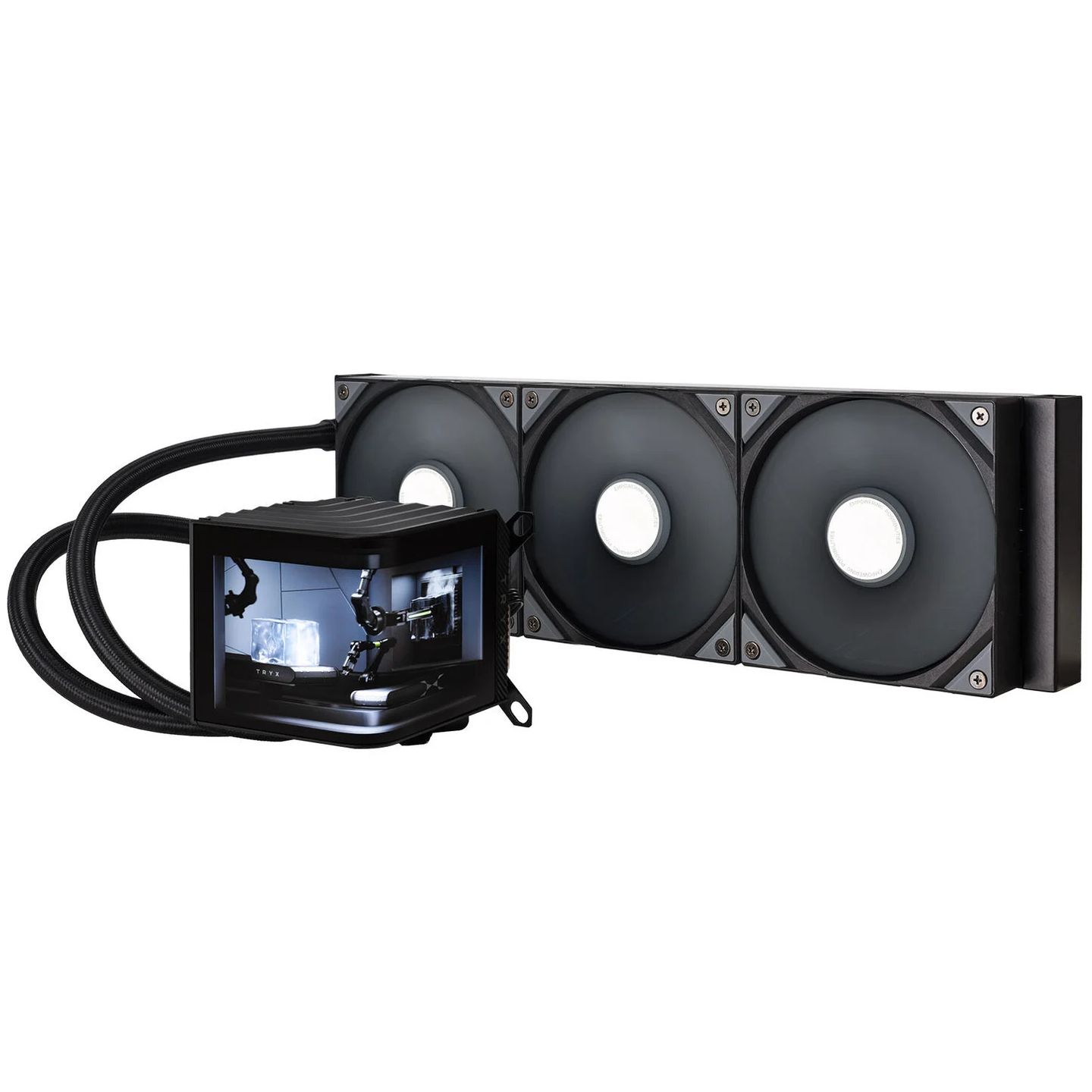 TRYX PANORAMA AIO CPU cooler - 360 mm, black