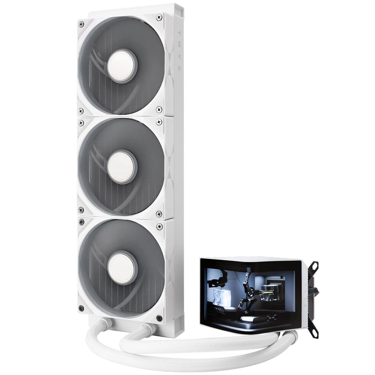 TRYX PANORAMA AIO CPU cooler - 360 mm, white