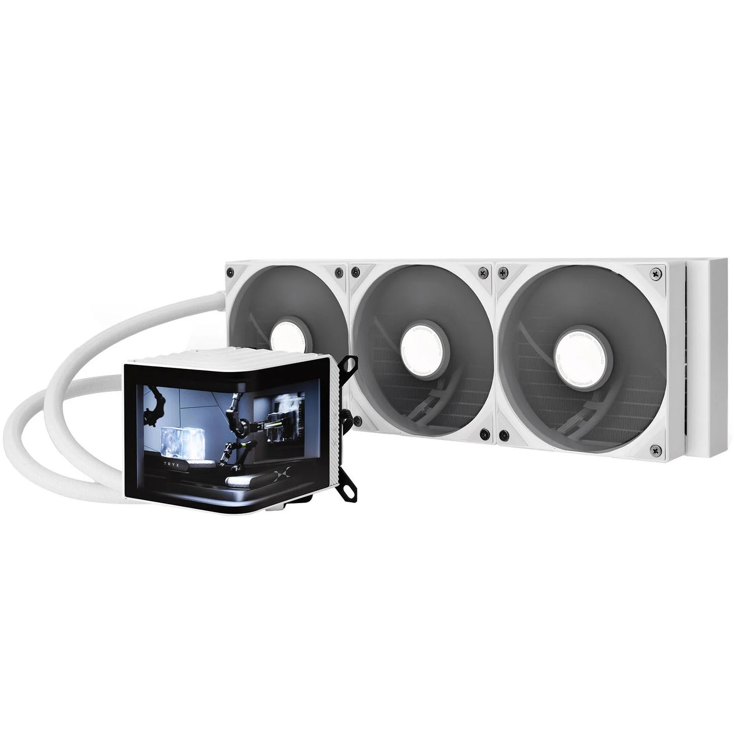 TRYX PANORAMA AIO CPU cooler - 360 mm, white