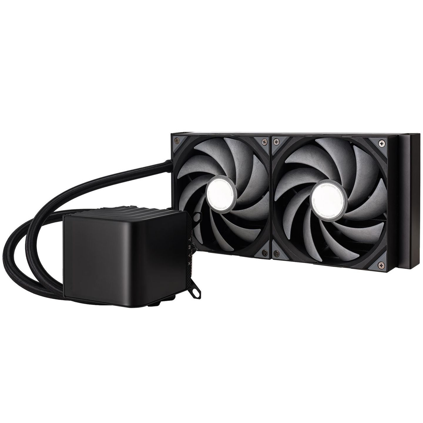 TRYX PANORAMA AIO CPU cooler - 280 mm, black