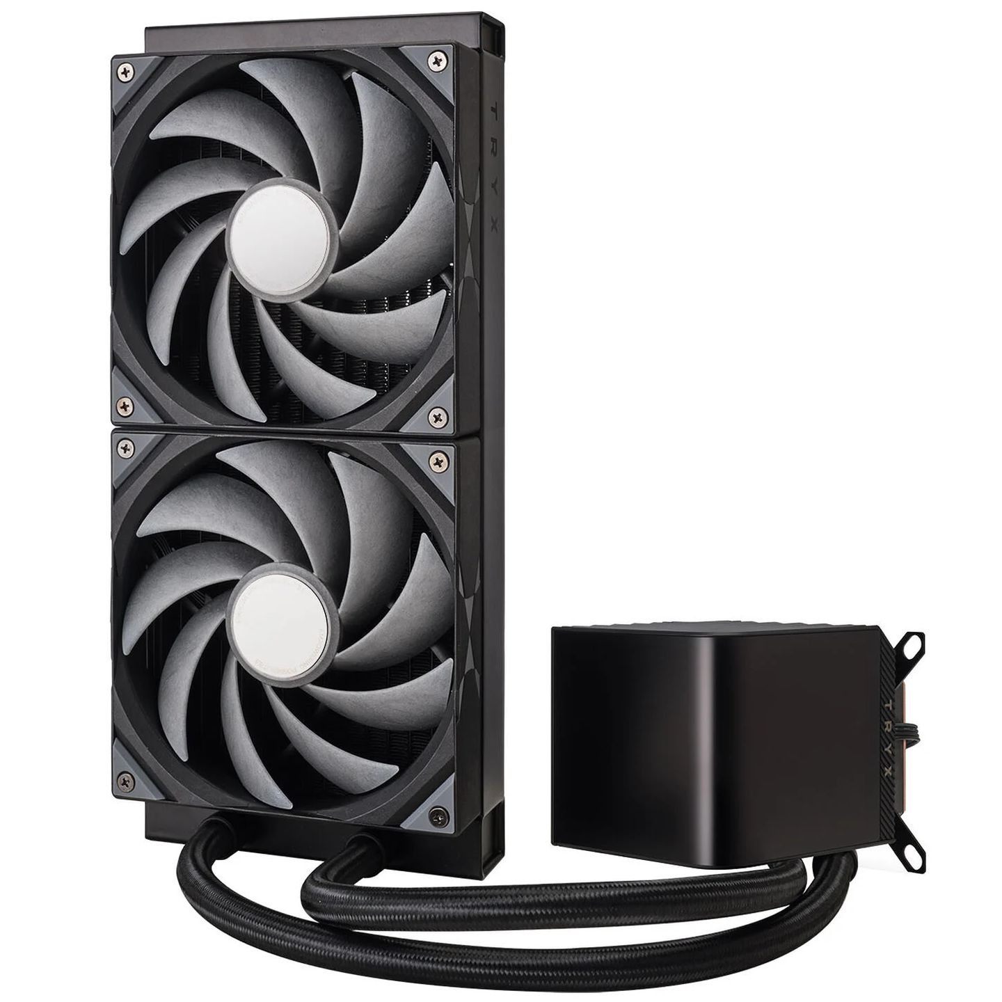 TRYX PANORAMA AIO CPU cooler - 280 mm, black