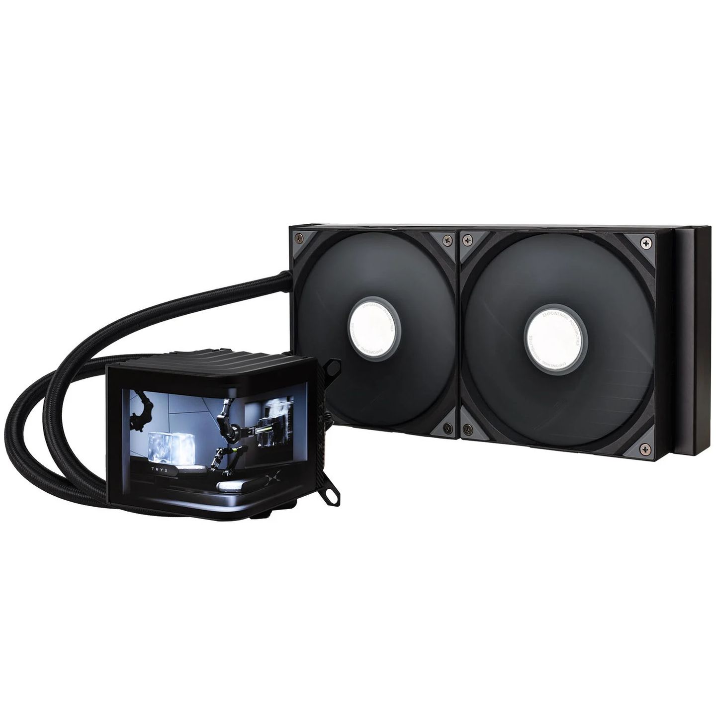 TRYX PANORAMA AIO CPU cooler - 280 mm, black