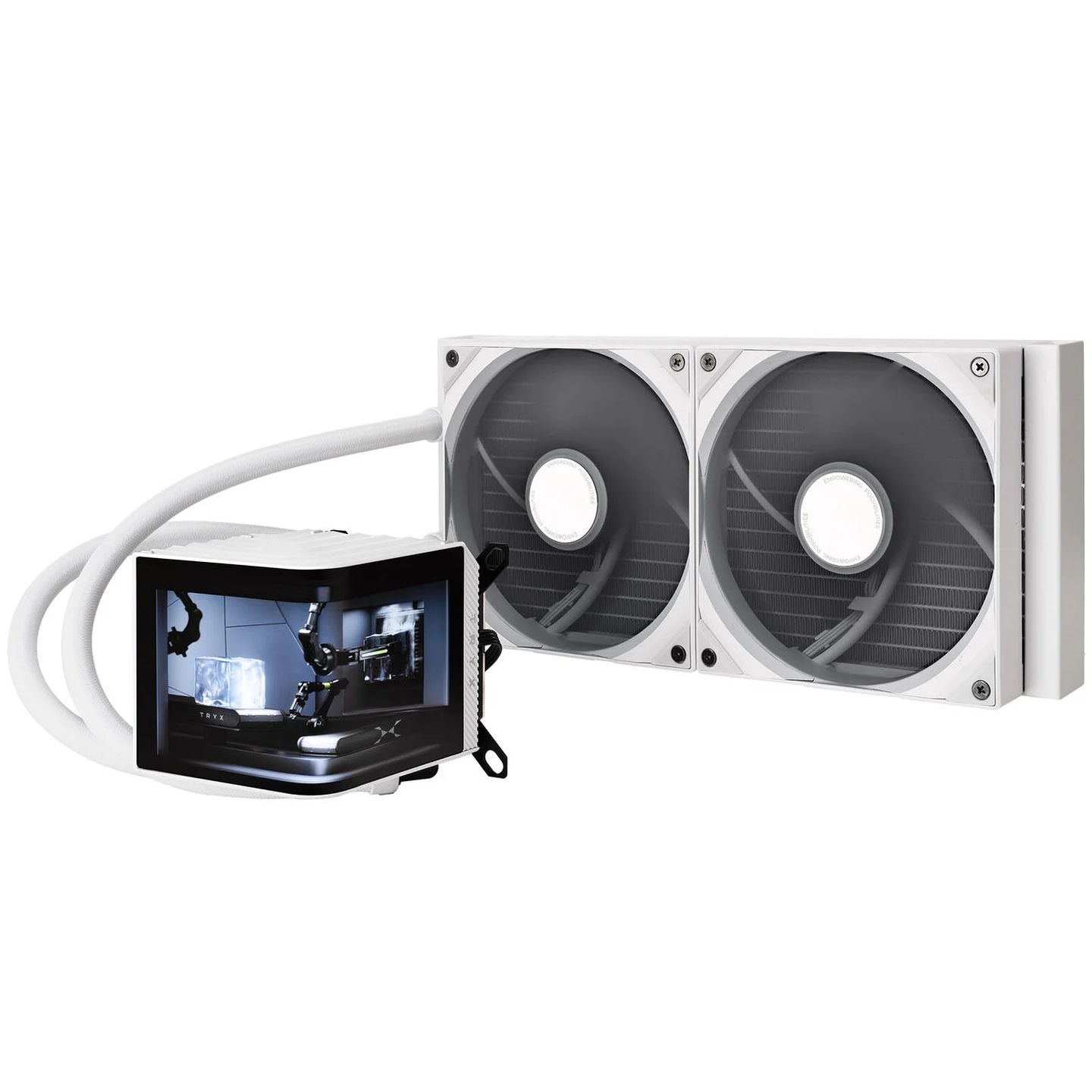 TRYX PANORAMA AIO CPU cooler - 280 mm, white