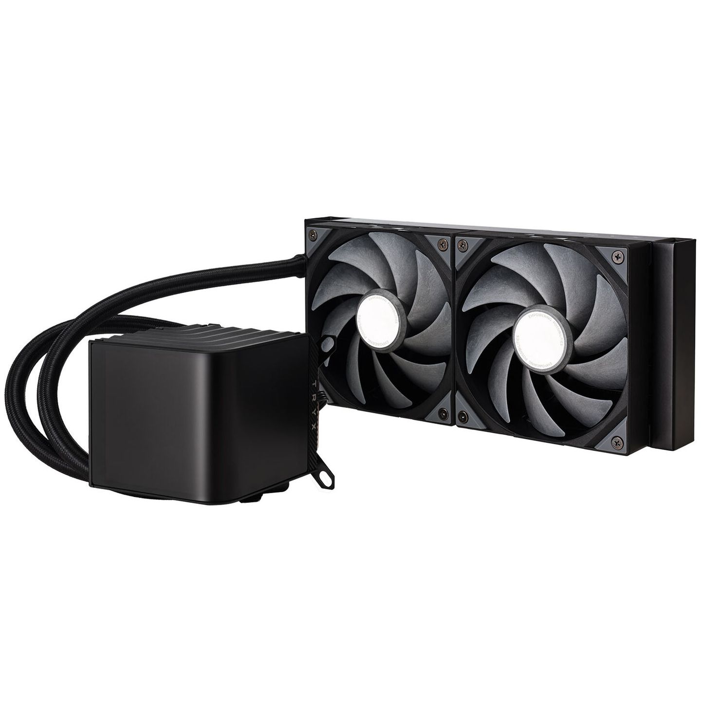 TRYX PANORAMA AIO CPU cooler - 240 mm, black