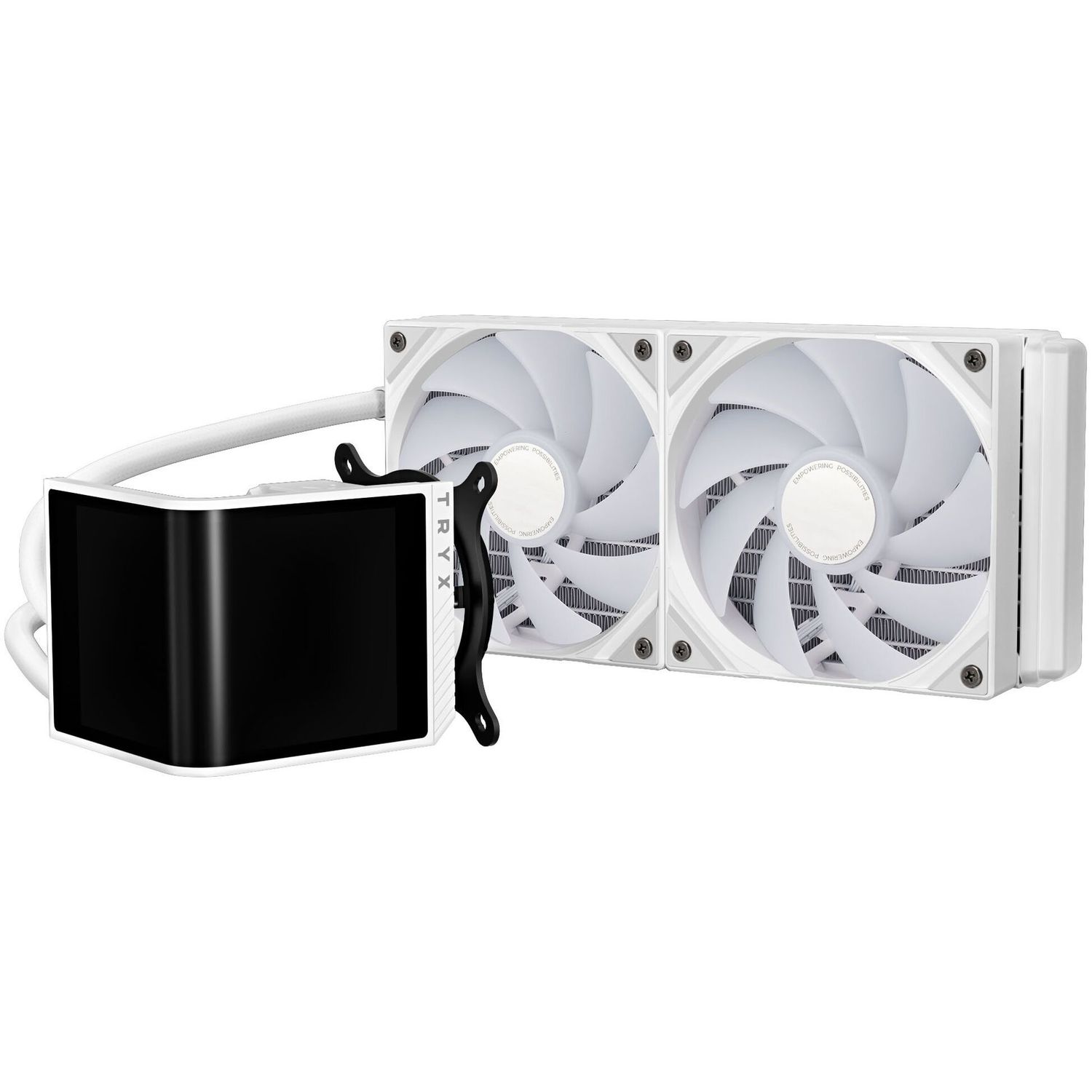 TRYX PANORAMA SE AiO CPU Cooler, ARGB - 240 mm, White