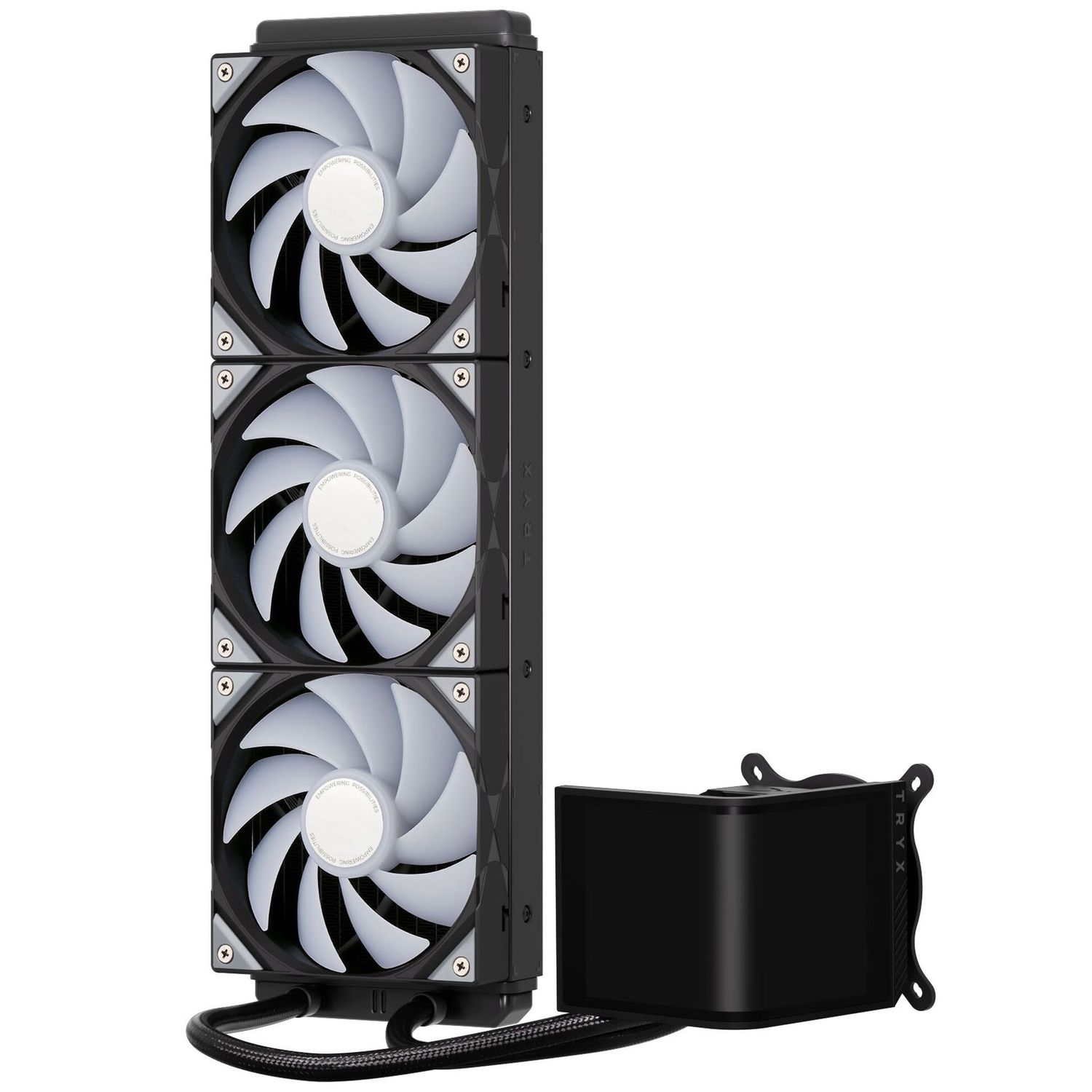 TRYX PANORAMA SE AiO CPU Cooler, ARGB - 360 mm, Black