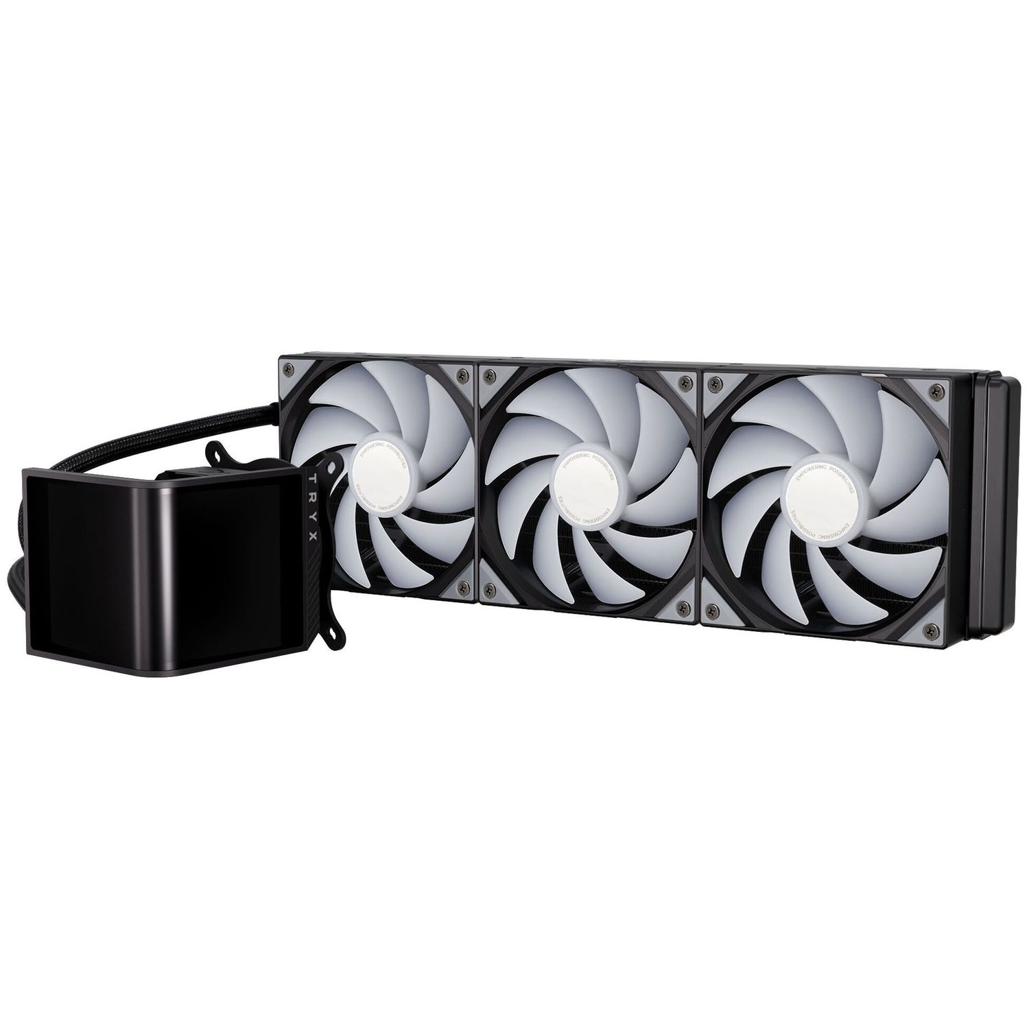 TRYX PANORAMA SE AiO CPU Cooler, ARGB - 360 mm, Black