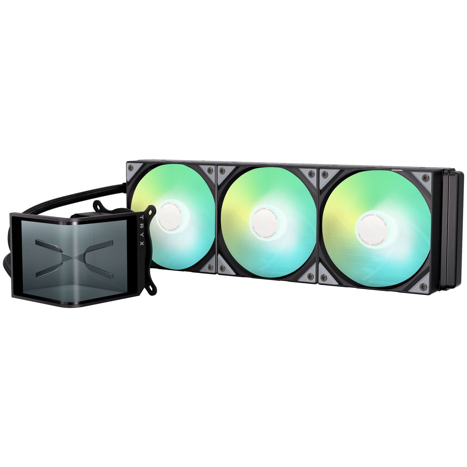 TRYX PANORAMA SE AiO CPU Cooler, ARGB - 360 mm, Black