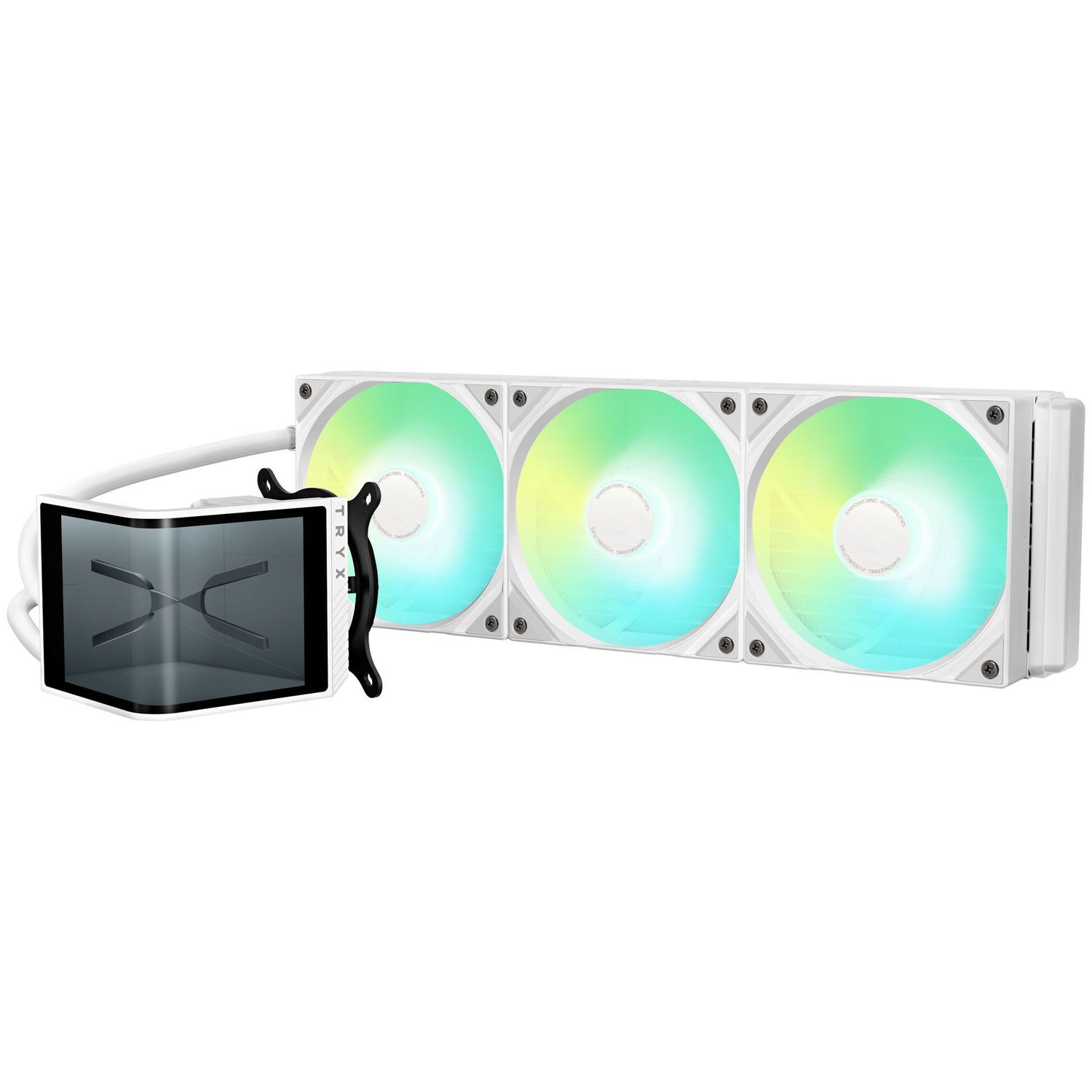 TRYX PANORAMA SE AiO CPU Cooler, ARGB - 360 mm, White