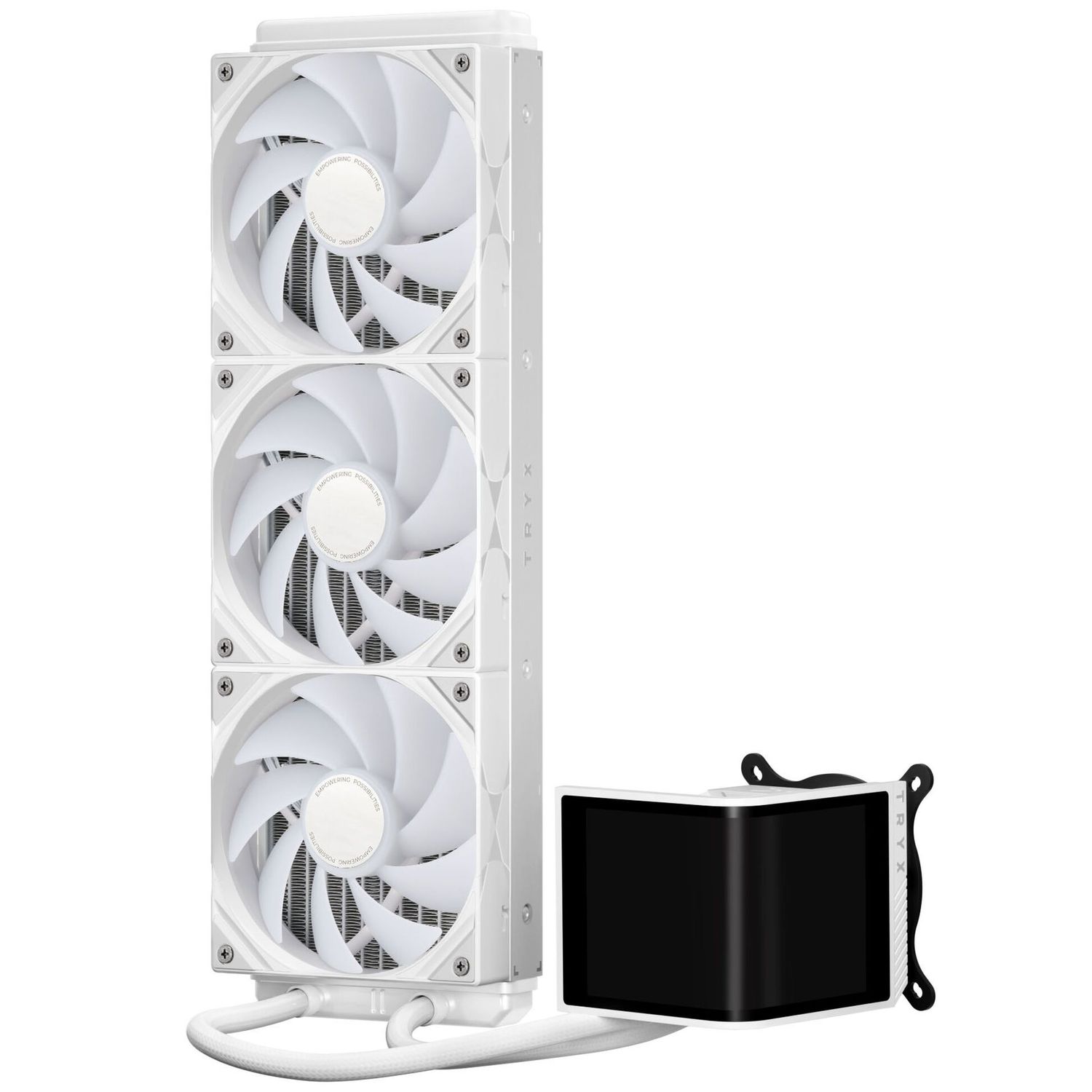 TRYX PANORAMA SE AiO CPU Cooler, ARGB - 360 mm, White