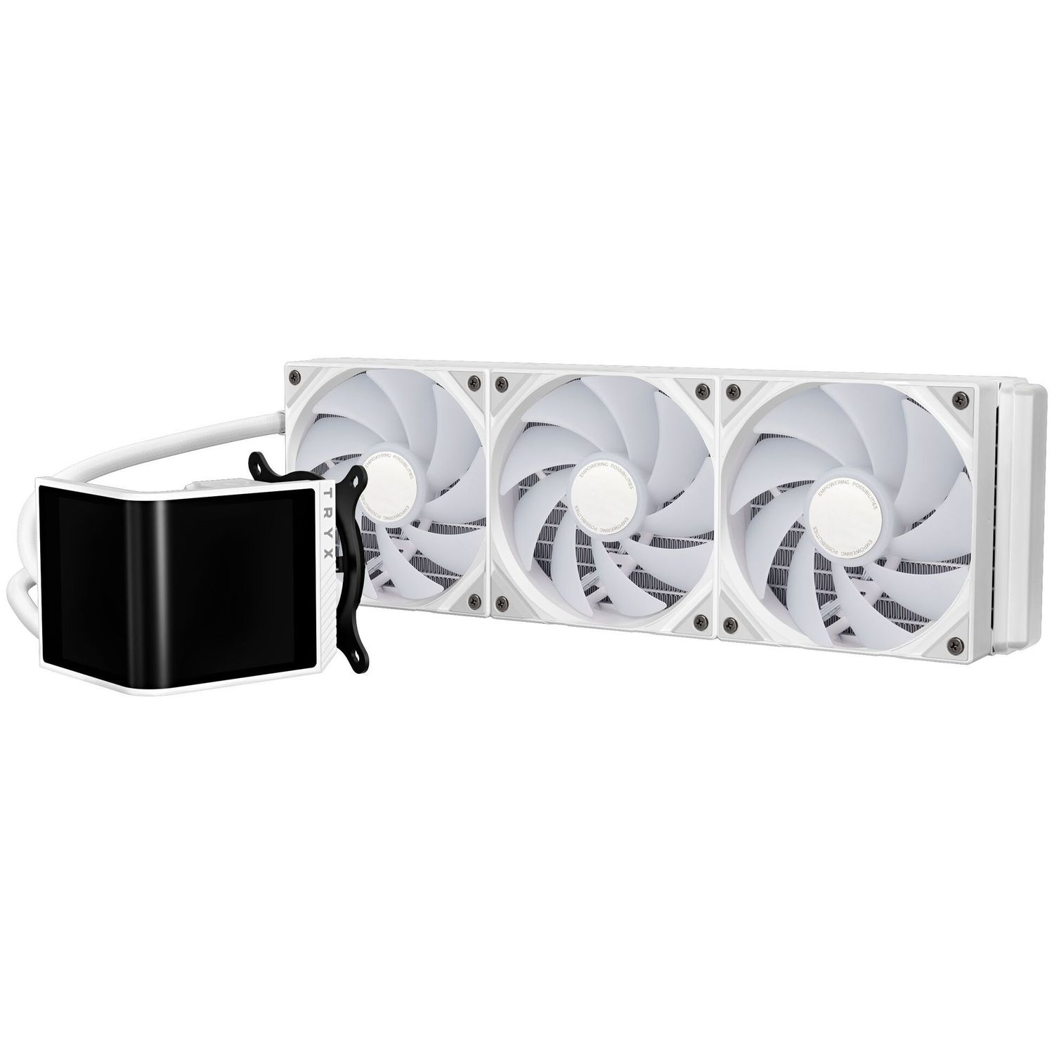 TRYX PANORAMA SE AiO CPU Cooler, ARGB - 360 mm, White