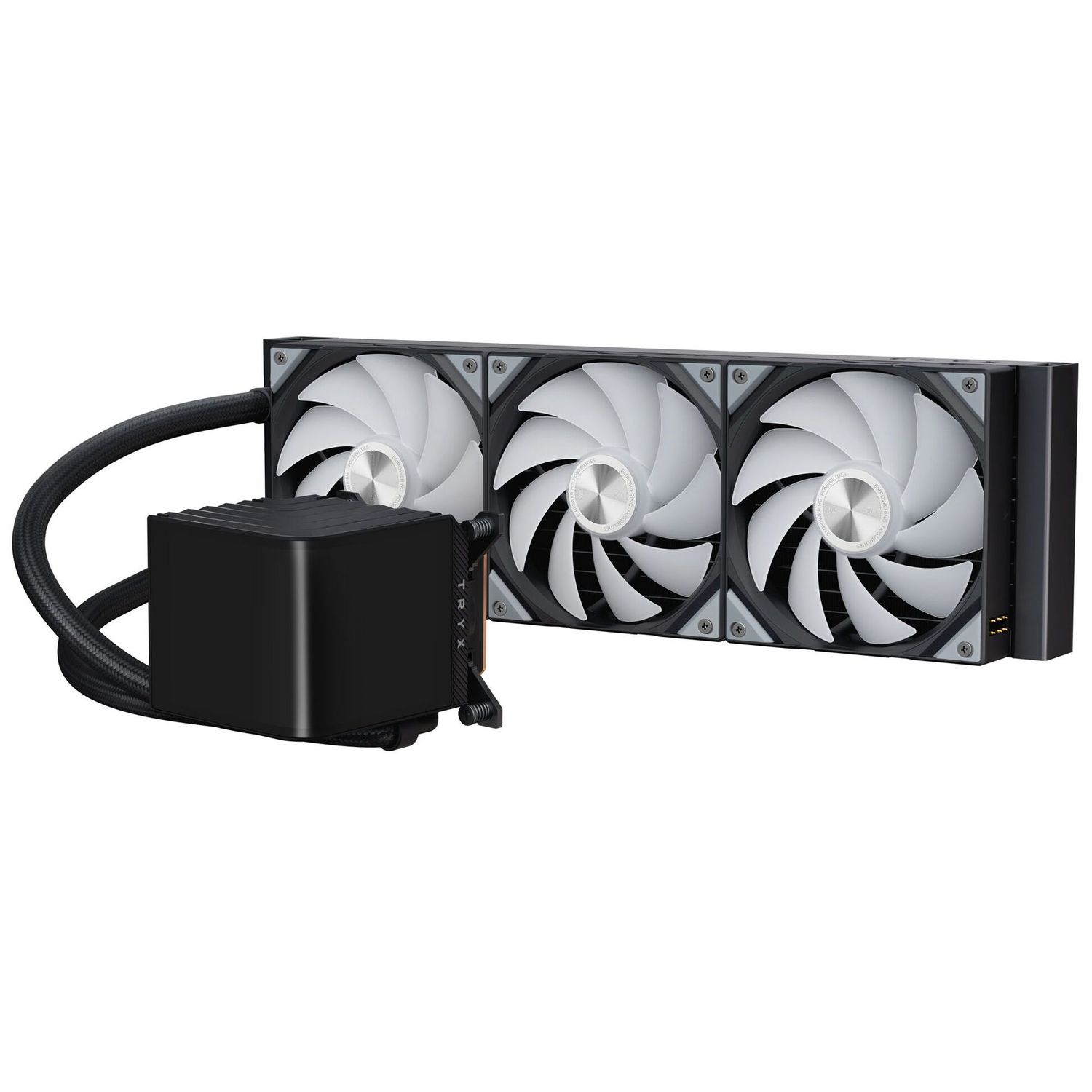 TRYX PANORAMA AIO CPU hűtő, ARGB - 360 mm, fekete