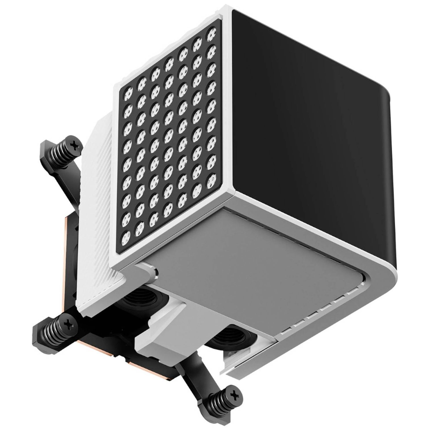 TRYX Panorama CPU Cooling Block, AMOLED Display, Intel/AMD - White