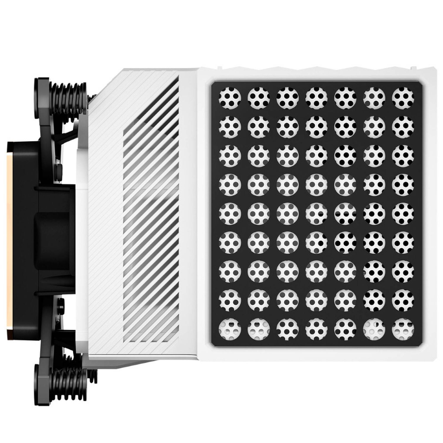 TRYX Panorama CPU Cooling Block, AMOLED Display, Intel/AMD - White