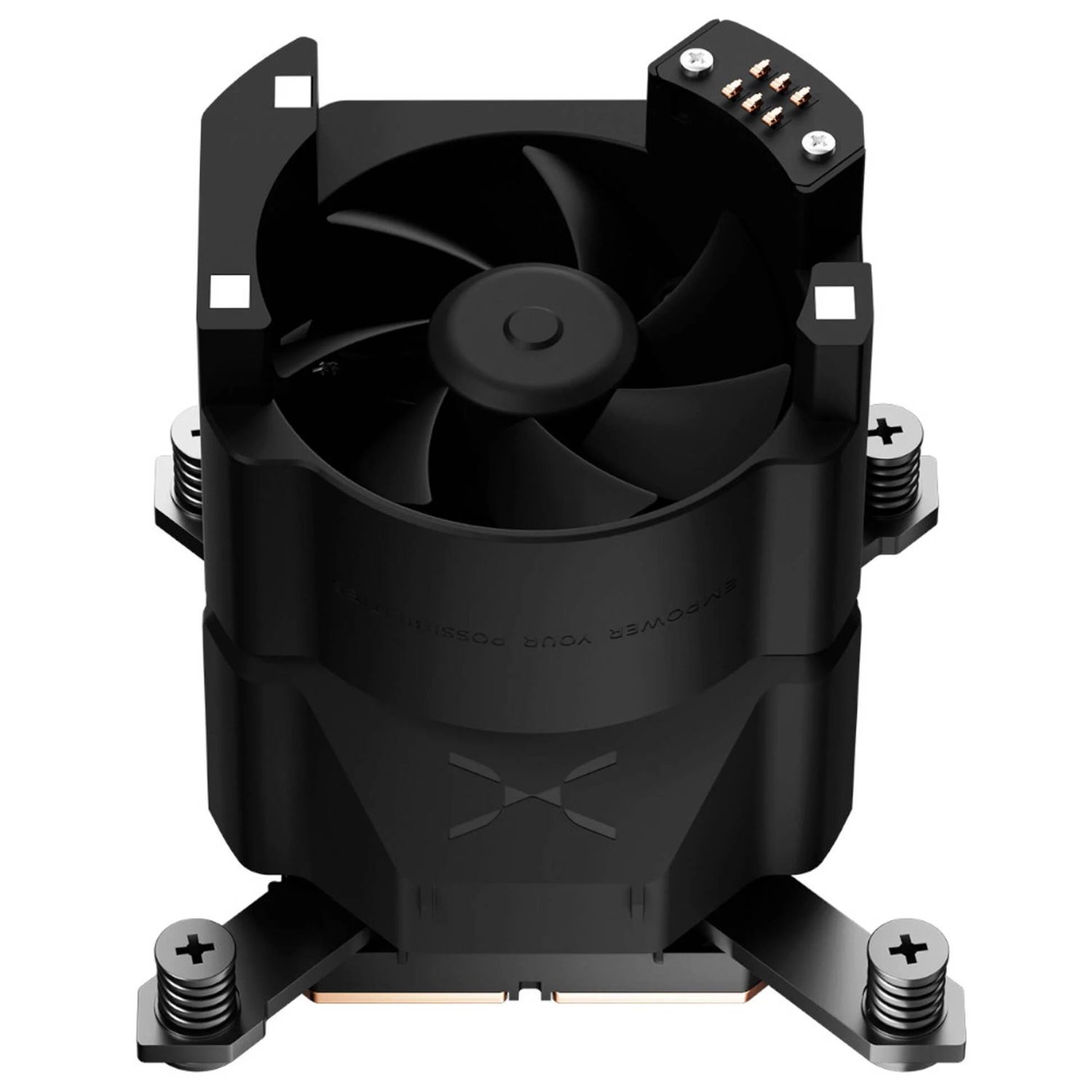 TRYX Panorama CPU Cooling Block, AMOLED Display, Intel/AMD - Black