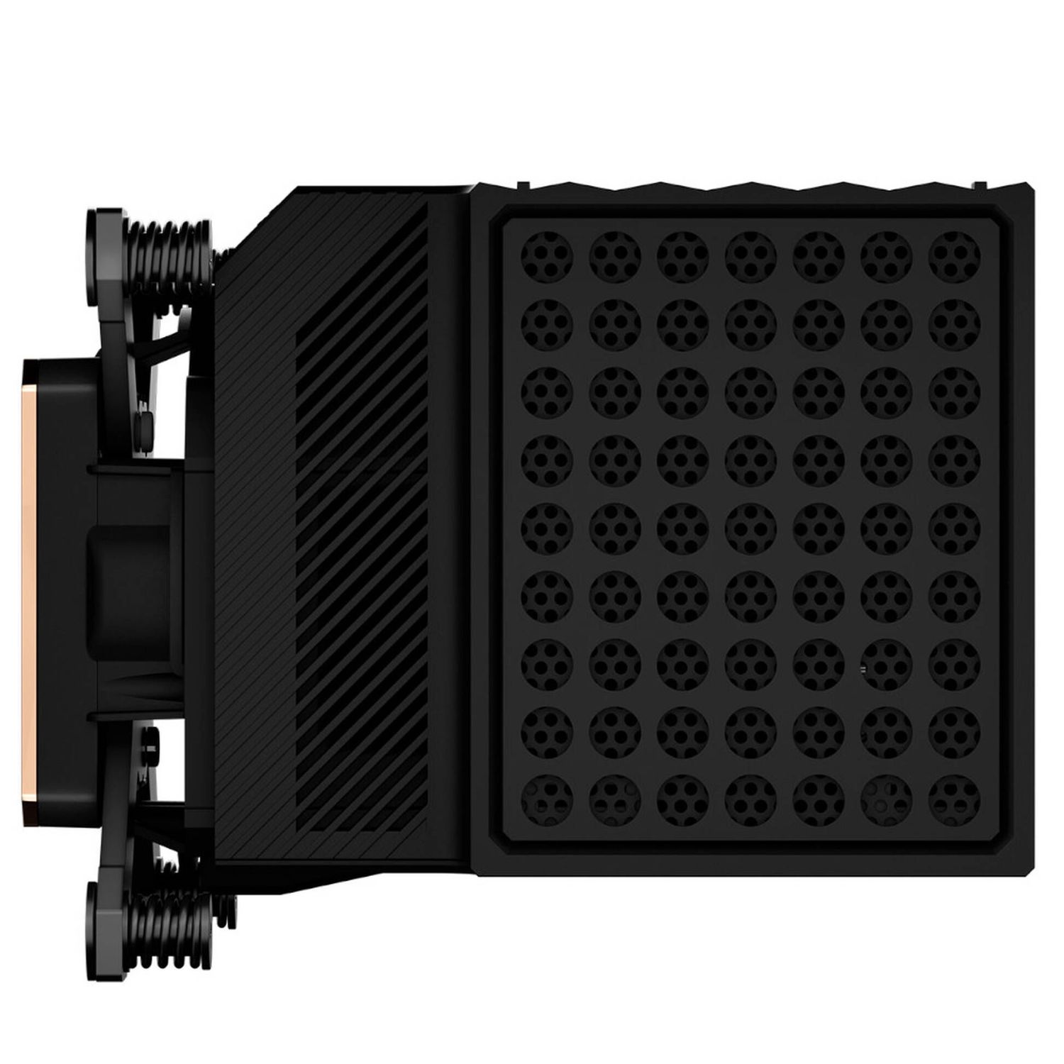TRYX Panorama CPU Cooling Block, AMOLED Display, Intel/AMD - Black