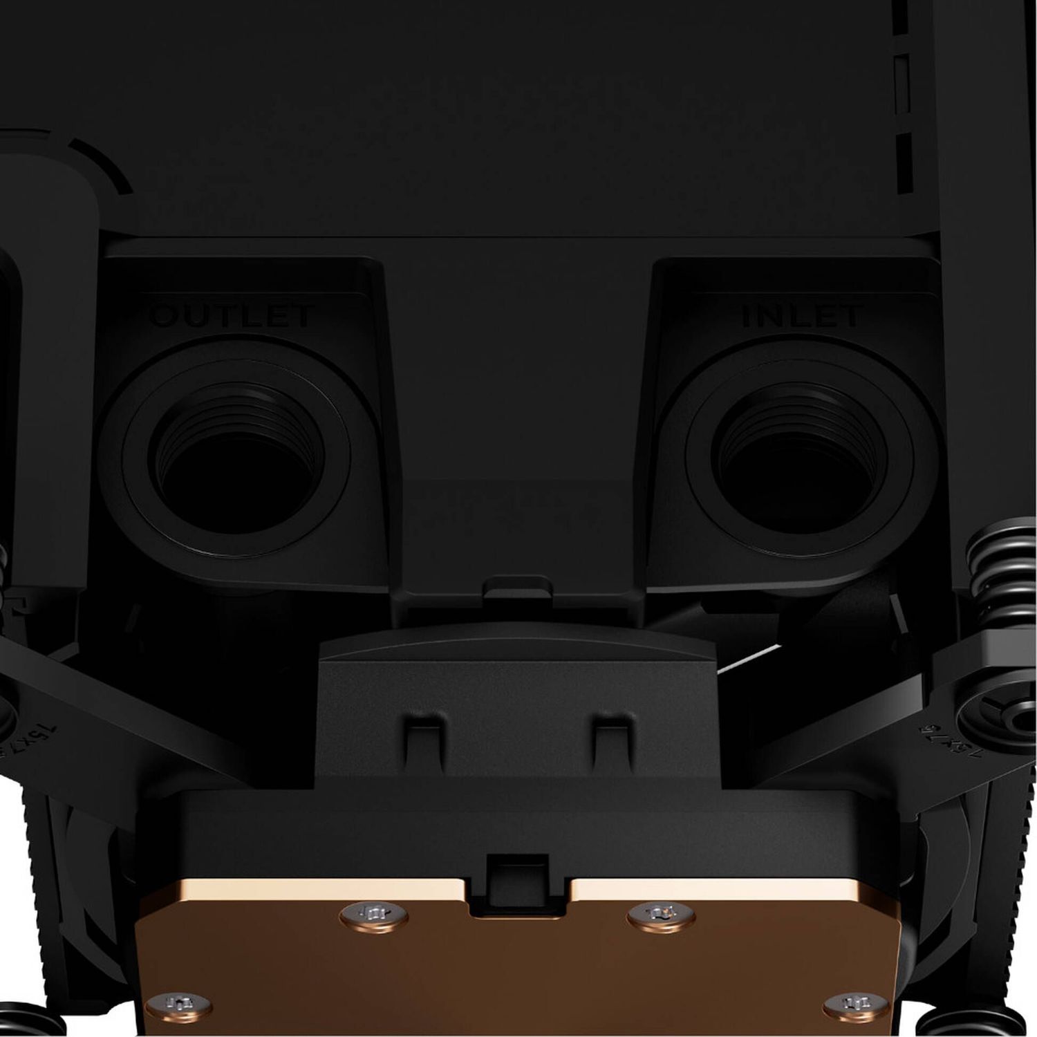 TRYX Panorama CPU Cooling Block, AMOLED Display, Intel/AMD - Black