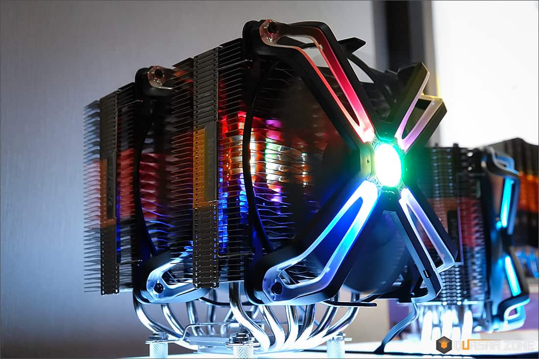 Processzor hűtő Zalman CNPS20X 2x 14cm RGB