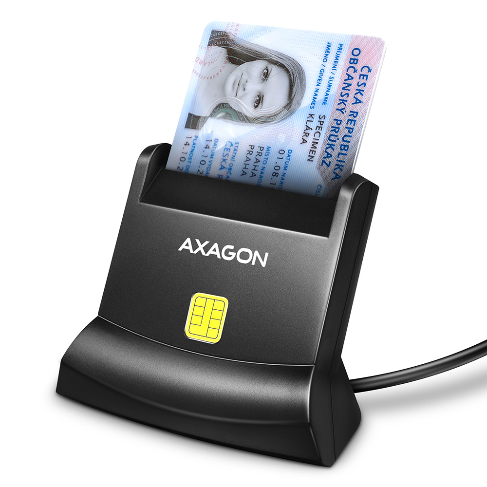 Axagon CRE-SM4N USB Smart Card StandReader