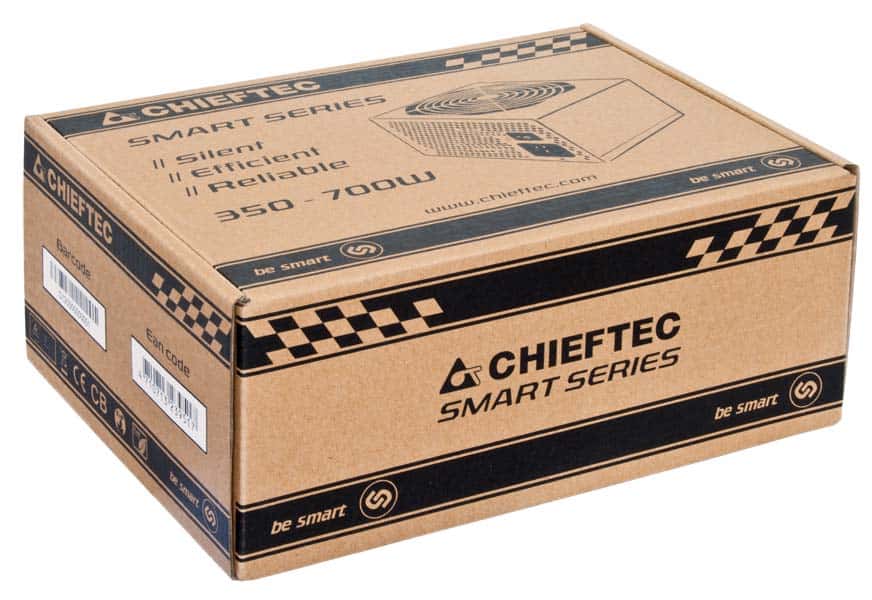 Tápegység Chieftec SMART 400W 12cm ATX BOX 80+