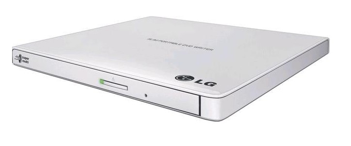 DVD Író USB LG GP57EW40 Slim Fehér Dobozos