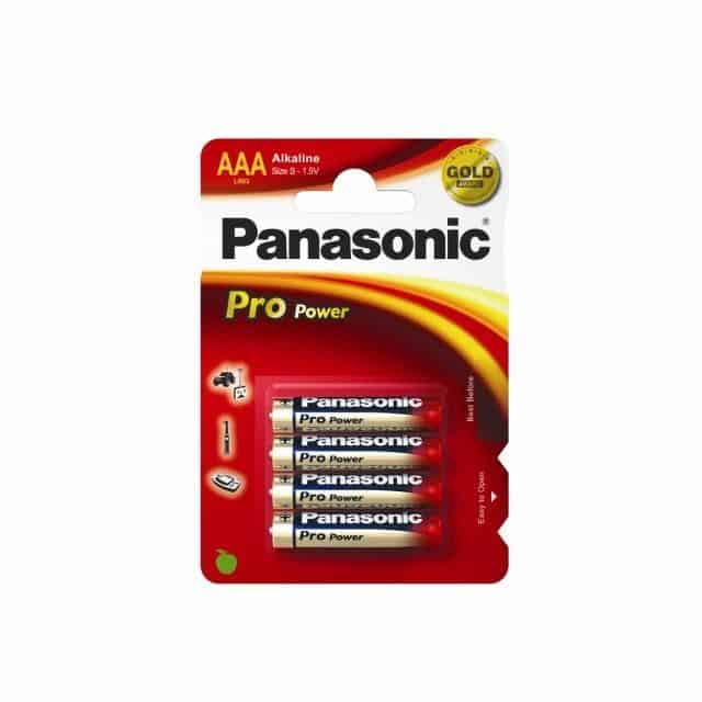 Battery Panasonic LR03PPG/4BP Pro Power 4pcs (AAA)