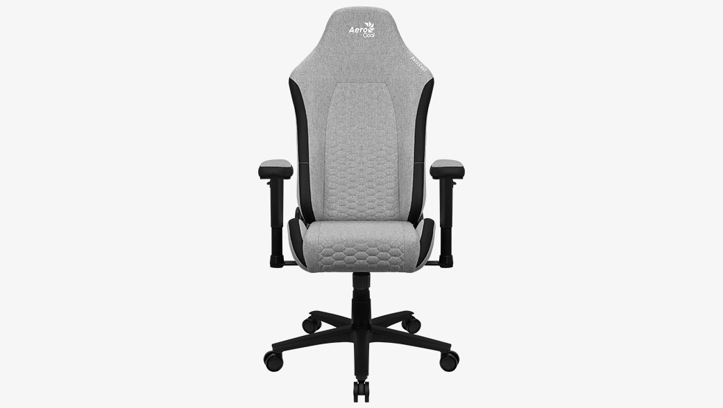 Gamer chair Aerocool CROWN AeroWeave Ash Grey